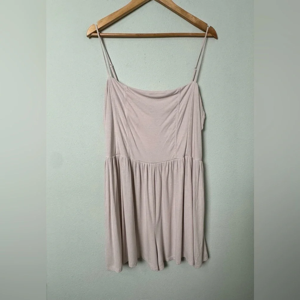 H&M Light Beige‎ Jersey Romper Size XL